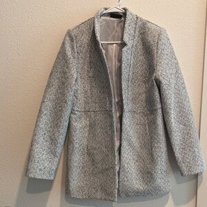 Vici Women's Tayshia Gray Herringbone Blazer